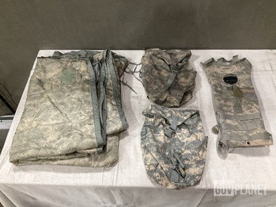(27) Wet Weather Poncho Liners, (90) Sustainment Pouches & Assorted Items