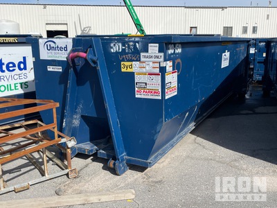 22 ft 30 cyd Roll-Off Container