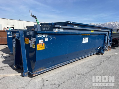 Quantity of (3) 30 cu yd Roll-Off Container