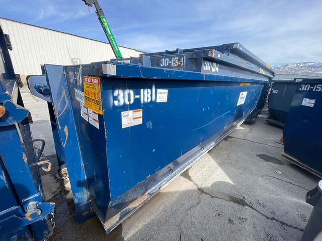 Quantity of (3) 30 cu yd Roll-Off Container