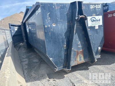 Quantity of (3) 22 ft 30 cyd Roll-Off Containers