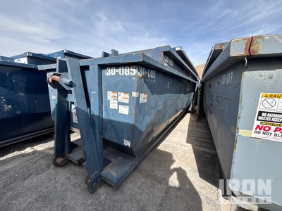 Quantity of (3) 22 ft 30 cyd Roll-Off Containers