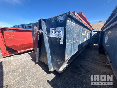 Quantity of (3) 23 ft 30 cyd Contenedor de rodillo