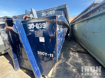 Quantity of (3) 22 ft 30 cyd Contenedor de rodillo