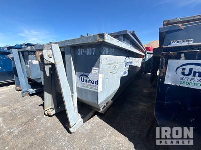 Quantity of (3) 22 ft 30 cyd Contenedor de rodillo