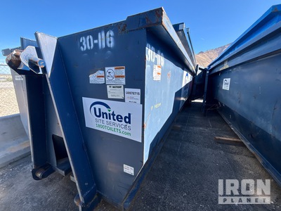 Quantity of (3) 23 ft 30 cyd Contenedor de rodillo