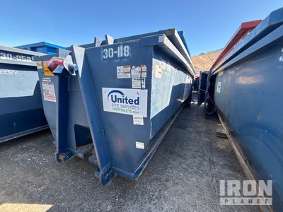 Quantity of (3) 23 ft 30 cyd Contenedor de rodillo