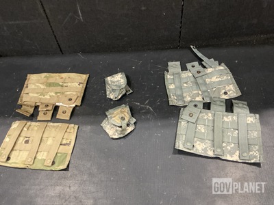 (63) Ammunition Magazine Pockets, (38) M4 Three Mag Pouches & Assorted Items