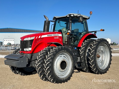 2012 Massey Ferguson 8660 4WD Tractor