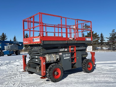 2012 Skyjack SJ8841 4x4 Dual Fuel Plateforme élévatrice à ciseaux