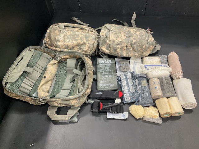 (19) Combat Casualty Care Bags