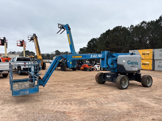 2016 Genie Z-62/40 4WD Diesel Articulating Boom Lift 2016 Genie Z-62/40 4WD Diesel Articulating Boom Lift