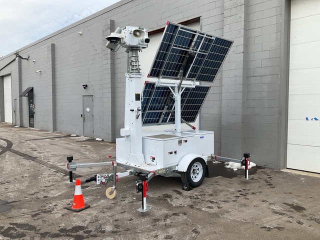 2025 Clearview Towers Hisolo Solar S/A Security Camera Trailer (Unused)