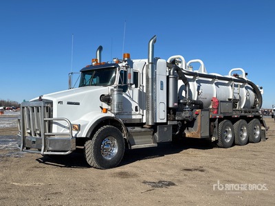 2014 Advance on 2014 Kenworth T-800 8x6 Sleeper Autocarro cisterna aspirazione