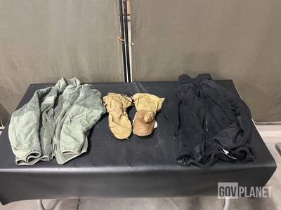 (41) Cold Weather Jackets, (11) Cold Weather Shirts & Assorted Items