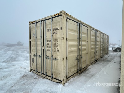 2025 40 ft High Cube Multi-Door Storage Container