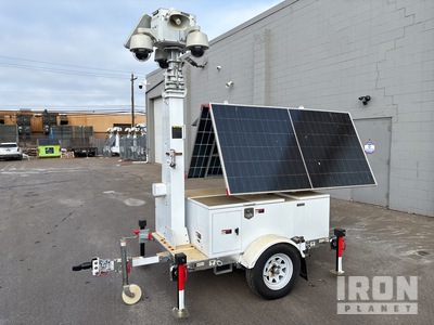 2025 Clearview Towers Hisolo 1200 kW  Solar S/A Security Camera Trailer Specialty Trailer (Unused)