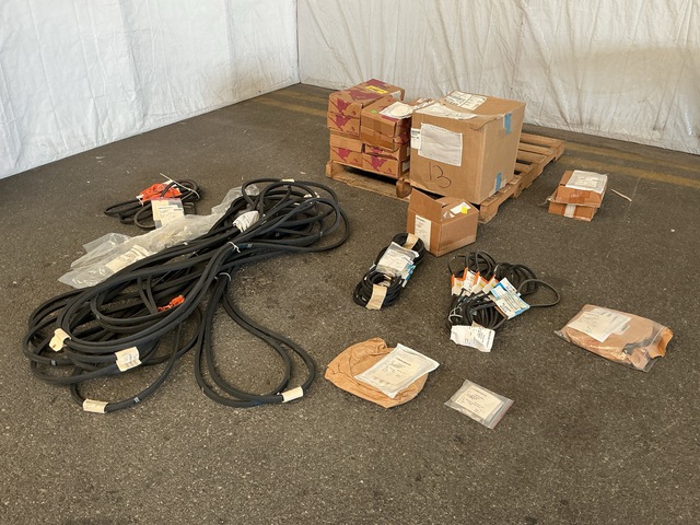 (12) Spindles, (3) Cylinder Assemblies, (7) Mounts & Assorted Items