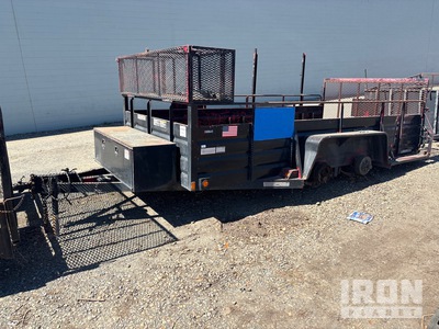 2008 14 ft T/A مقطورة معدات (Inoperable)