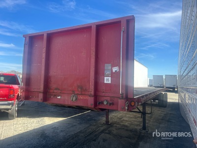 2013 Great Dane 48 ft T/A Flatbed Trailer
