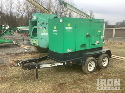 2017 MQ Power DCA45SSIU4FSG 36 kW Mobile Generator Set
