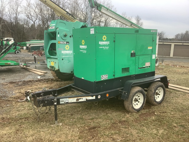 2017 Multiquip DCA-45SSIU4F 36 kW Mobile Generator Set 2017 Multiquip DCA-45SSIU4F 36 kW Mobile Generator Set