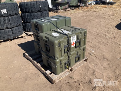 (4) Pelican Storage Cases