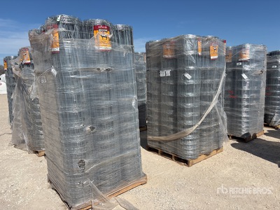 Quantity of (3) Pallets of 1C 12.5-12.5 6 in 78 in 20 Rod Field Fencing