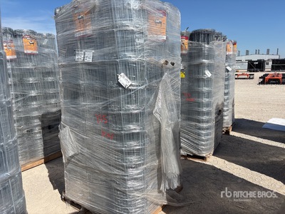 Quantity of (3) Pallets of 1C 12.5-12.5 6 in 78 in 20 Rod Field Fencing