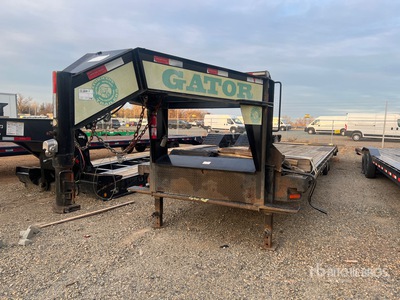 2020 Gatormade 4500 lb 35 ft T/A Gooseneck Equipment Trailer