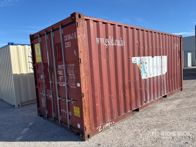 20 ft Standard Lagercontainer