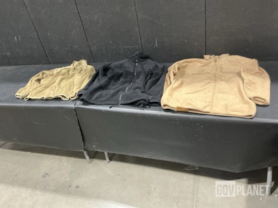 (50) Cold Weather Jackets, (7) Cold Weather Shirts & (1) Extreme Cold Liner
