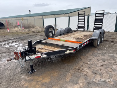 2019 Snake River 9900 lb 14 ft T/A Equipment Trailer