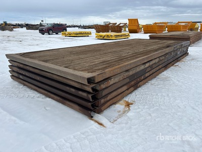 Quantity of (5) 8 ft x 20 ft Rig Mats