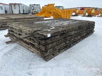 Quantity of (5) 8 ft x 12 ft Access Mats