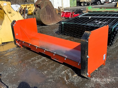 2025 Kit Containers QT-SP-8-23 96 in Skid Steer Snow Pusher