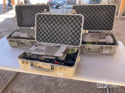 (3) Iris Technology Spaces II Solar Portable Communications Energy Systems