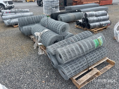 Quantity of (3) Pallets of Welded Fence