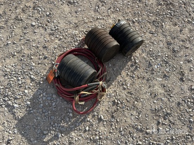 Quantity of (3) 8 in test ball plug