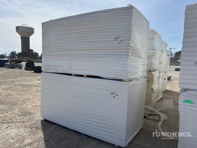 Quantity of (6) Pallets of 96 in X 48 in Polyiso Insulation Boards