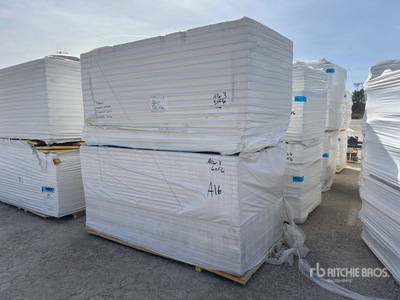 Quantity of (6) Pallets of 96 in x 48 in Polyiso Insulation Boards