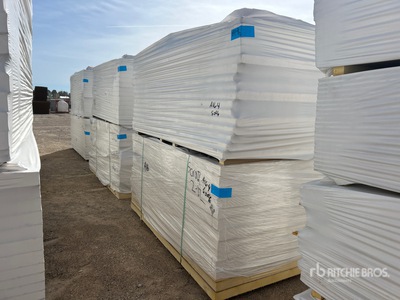 Quantity of (6) Pallets of 96 in x 48 in Polyiso Insulation Boards