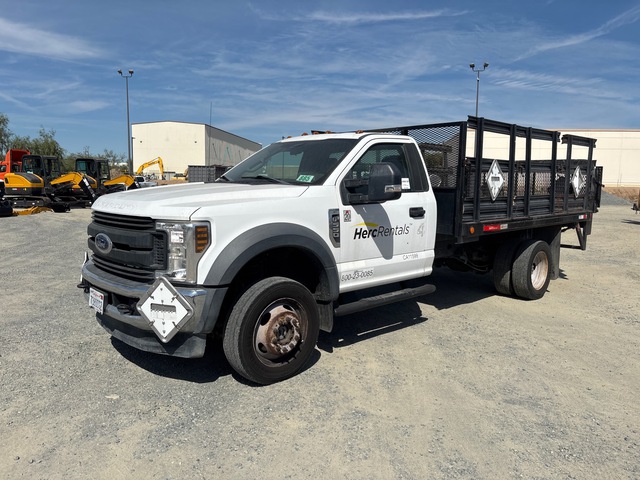 2018 Ford F-550 XL 4x4 Flatbed Truck 2018 Ford F-550 XL 4x4 Flatbed Truck