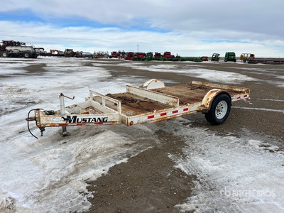 2007 Mustang 12 ft S/A Utility Trailer