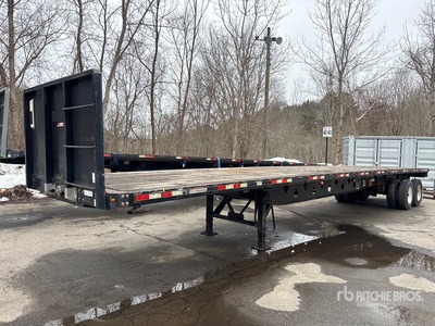 2015 Manac SPIF 45 ft T/A Przyczepa płaska