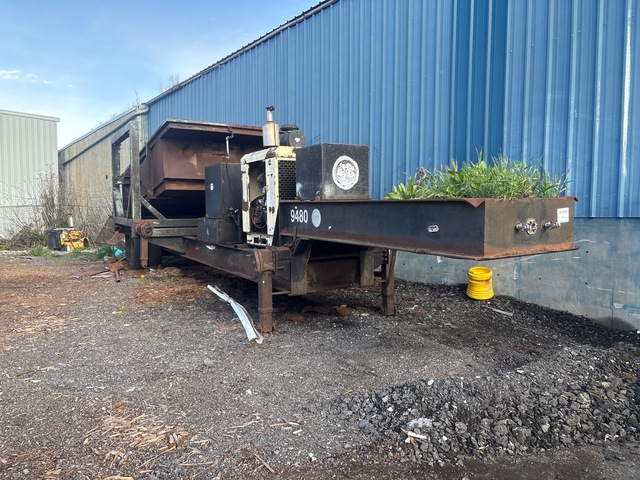 1996 Dunham DDF-39 Portable Shaker Screen Plant 1996 Dunham DDF-39 Portable Shaker Screen Plant