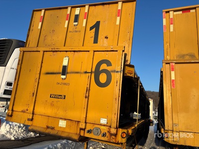 1998 Great Dane 45 ft Flatbed Trailer