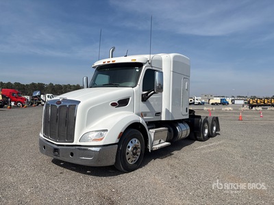 2017 Peterbilt 579 6x4 T/A Sleeper Truck Tractor
