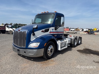 2018 Peterbilt 579 6x4 T/A Day Cab Truck Tractor