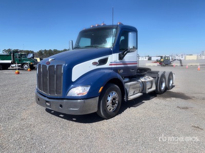 2016 Peterbilt 579 6x4 T/A Day Cab Truck Tractor